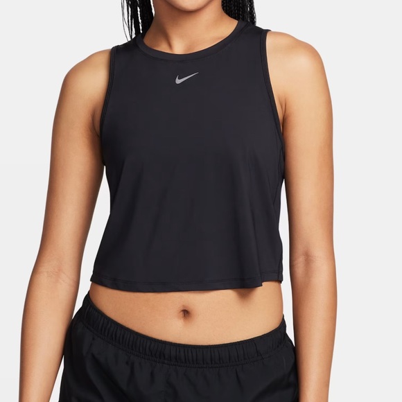 Nike Women's Dri-FIT Cropped Tank Top - Picture 6 of 7